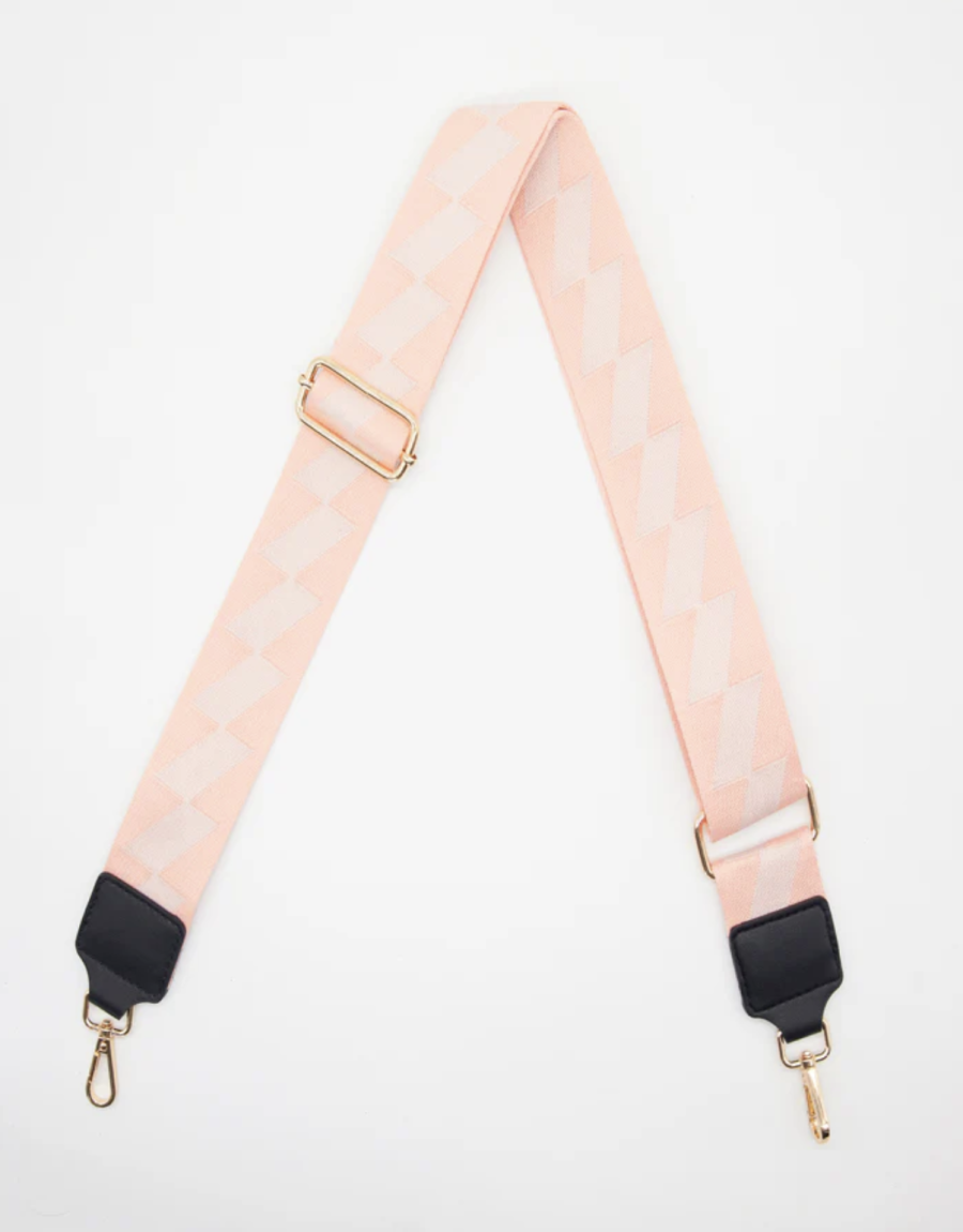 Block Pattern Bag Strap
